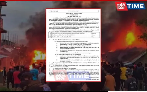 Manipur Violence: Centre Constitutes 3-Member Commission of Inquiry
