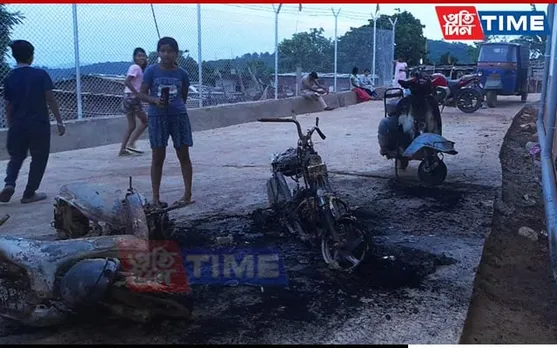 Guwahati: Arsonists Torch Four Bikes In Hengerabari; Probe Launched