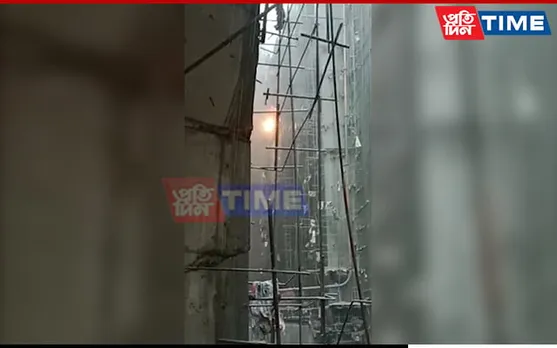 Cylinder Explodes at Tower House of Lower Subansiri Project