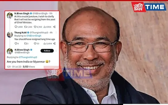 As Manipur Lives On Edge, CM Makes 'Racial' Reply To Netizen; Later Deletes Tweet