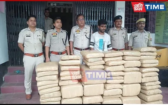 Tripura Police Seize Significant Amount of Ganja From Truck; Driver Arrested