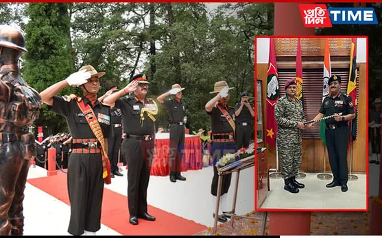 LT Gen Sanjay Malik Assumes Command of 101 Area in Meghalaya’s Shillong 