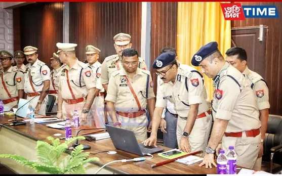 DGP GP Singh Launches Facebook and Twitter Accounts of STF & VDO in Silchar