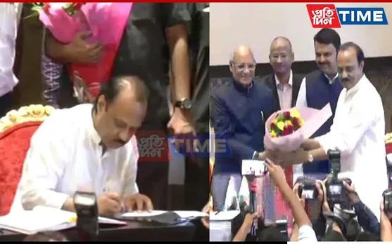 NCP Leader Ajit Pawar Joins NDA Govt in Maharashtra, Takes Oath as Deputy CM