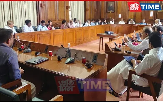 Opposition MPs of INDIA Bloc Brief Floor Leaders on Manipur Situation