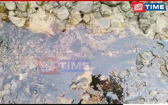 ONGC Pipeline Burst Triggers Oil Spillage In Sivasagar; Locals Allege Rerun