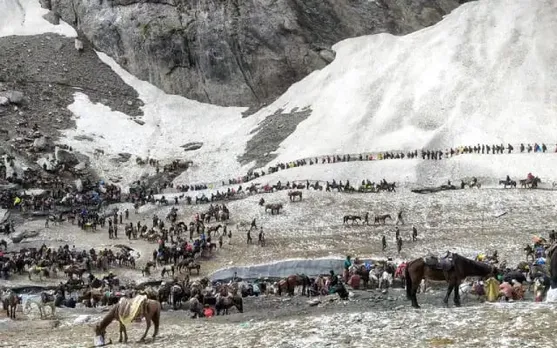 Amarnath Yatra Suspended Due To Inclement Weather