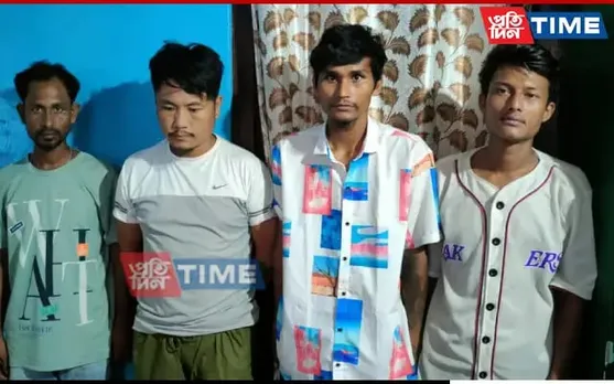 Assam: 4 Traffickers Detained In Nagaon, Suspected Heroin Seized