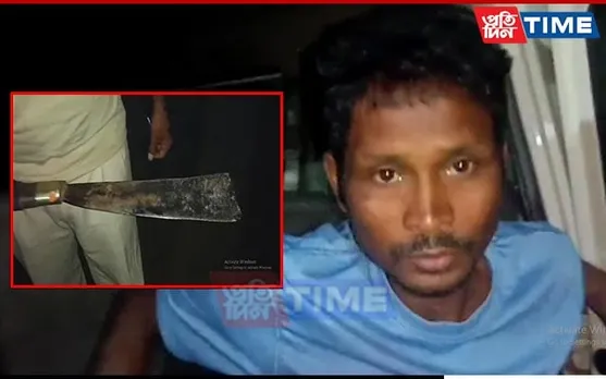 Drunk Father Attacks Minor Daughter with Machete in Jorhat, Arrested 
