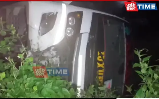 Assam: Several Passengers Injured As Bus Drives Into Ditch At Dudhnoi