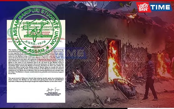 Assam Manipuri Students' Body "Advises" Mizos In Barak Valley To Leave