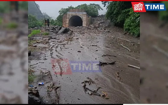 Meghalaya: Sonapur Tunnel Blocked Again After Mudslide, Rescue Ops Underway