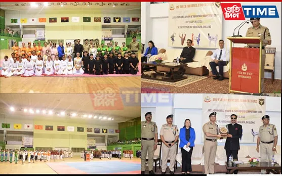 BSF Inter-Frontier Judo Cluster Competition 2023 Commences at NEHU in Shillong