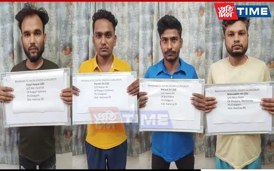 Guwahati: 4 Notorious Robbers Arrested From Chaygaon