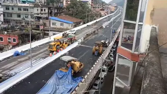 Another Incident at Maligaon Flyover Construction Site Raises Safety Concerns
