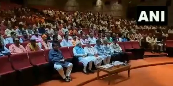 BJP Holds Parliamentary Party Meeting Ahead of No Confidence Motion Debate