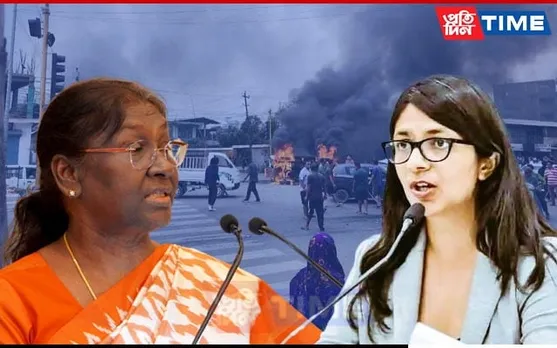 'Impose President's Rule in Manipur', Says DCW in Interim Report to Droupadi Murmu