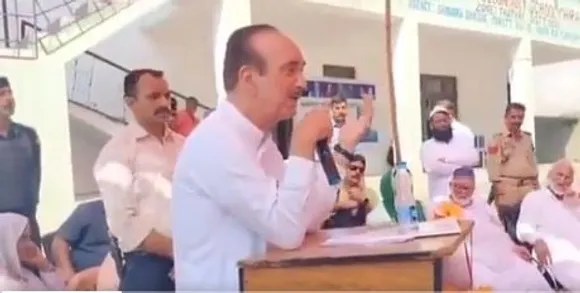 Ghulam Nabi Azad Courts Controversy After Commenting on Origin of Muslims