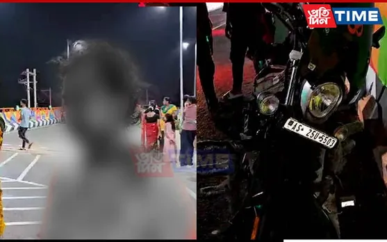 Videographing Proves Costly: 2 Bikers Injured In Accident Atop Nilachal Flyover In Guwahati