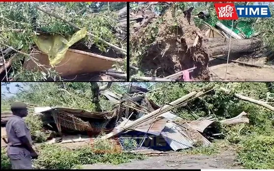 Assam: Storm Leaves Trail Of Destruction In Titabar and Golaghat