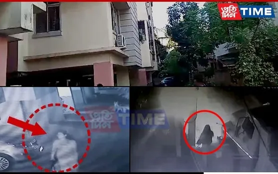 Caught on Camera: Wanted APS Subhalakshmi Dutta Makes Dramatic Escape amid Police Operation!