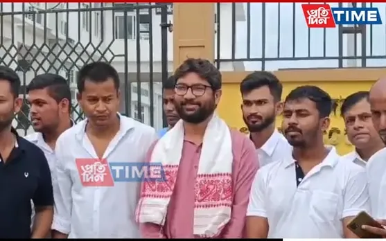 Congress Leader Jignesh Mevani Appears Before Barpeta Court In Assam