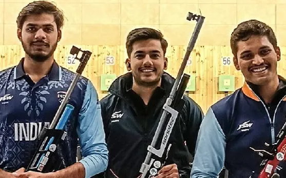 India Secures Gold in Men's 10m Air Rifle Team Event at Asian Games 2023