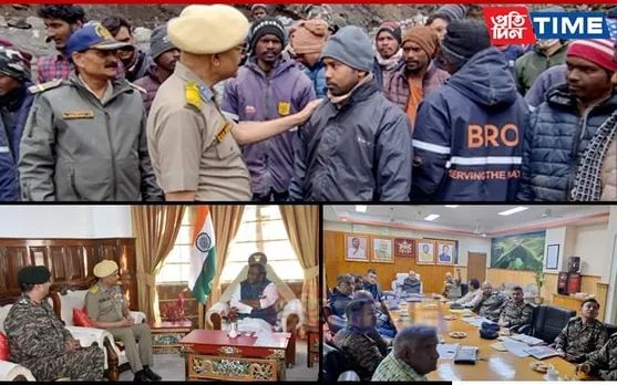 BRO Addl. Director General Reviews Ongoing Infrastructure Works in Sikkim & North Bengal