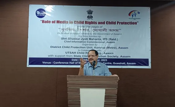 Exercise Utmost Caution While Reporting Child-Related Issue: Former Assam DGP