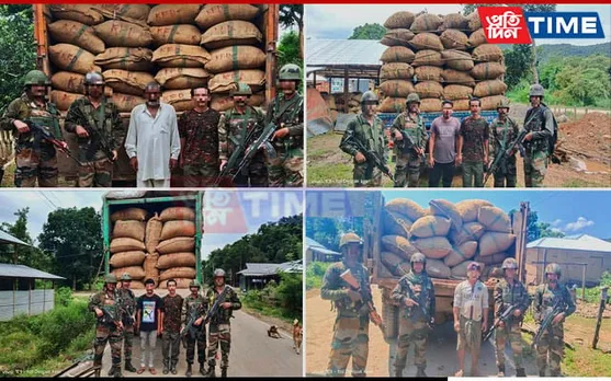 1.70 Lakh Kg Smuggled Burmese Areca Nuts Seized in Manipur, 4 Apprehended