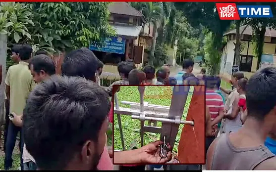 Assam: Irate Mob Lock Hospital Gate After Allegations of Negligence Against Doctors