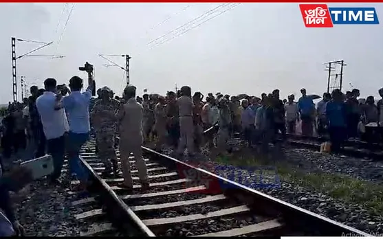 Assam: Protest Erupts Demanding Permanent Rail Crossing In Morigaon