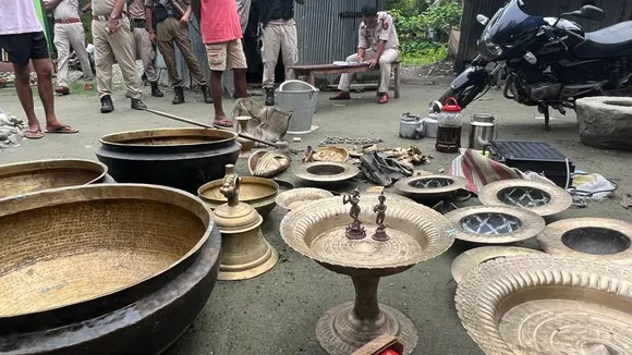 Assam: Barpeta Police Recovers Valuables Stolen from Moinbari Satra