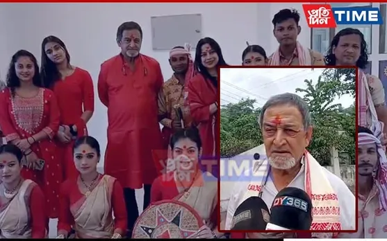 Actor Mahesh Manjrekar Offers Prayers at Kamakhya Temple on Vijaya Dashami
