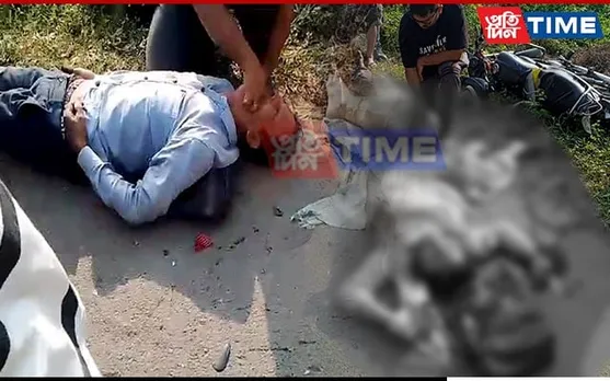 Woman Killed as Truck Rams into Bike near BSF HQ in Guwahati Outskirts, 1 Injured