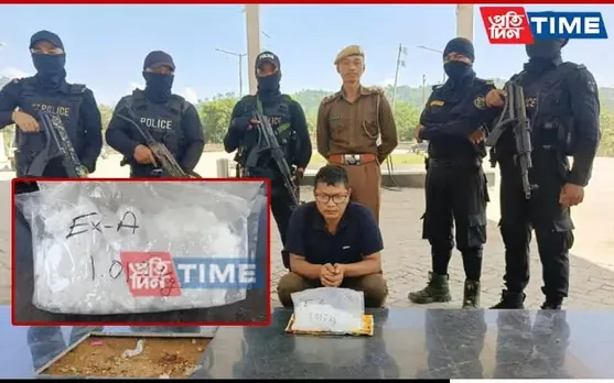 Meghalaya: Crystal Meth Worth Over Rs 1 Cr Seized, Trafficker Held