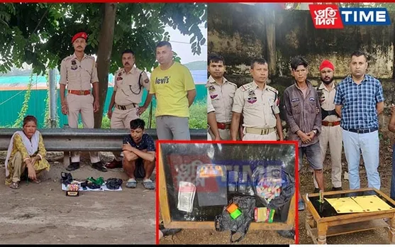 Guwahati: 104.5 Gram Heroin Seized in Two Separate Operations by STF Assam, 3 Held
