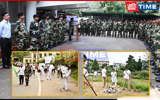 BSF Meghalaya Celebrated ‘Swachhata Hi Sewa’ Campaign with Zeal and Enthusiasm