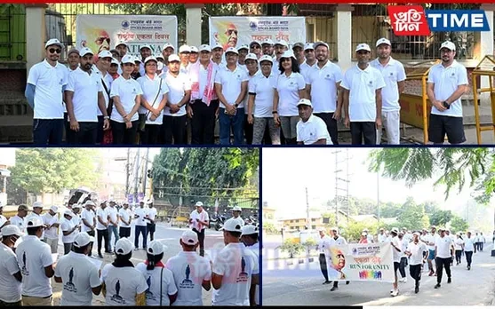 Spices Board organised “Run for Unity” at Guwahati