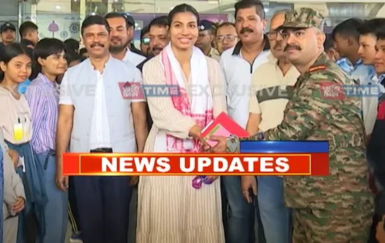 Lovlina Borgohain Reaches Guwahati After Winning Silver at Asian Games 2023