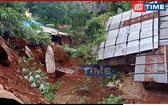 Two Incidents Of Landslide In Separate Areas Reported In Guwahati