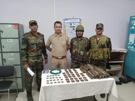 Huge Cache of Warlike Stores Recovered in Mizoram