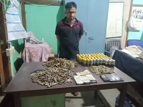 Manipur: Active Member Of Underground Group Nabbed With Ammo, Explosives