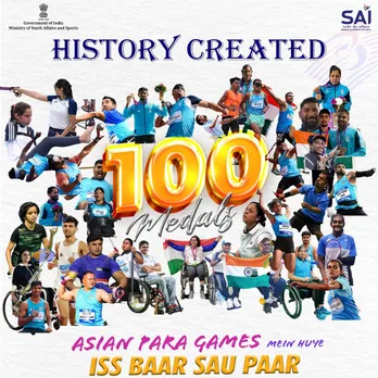 Indian Para-Athletes Create History with India's Highest-Ever Medal Tally in Para Asian Games