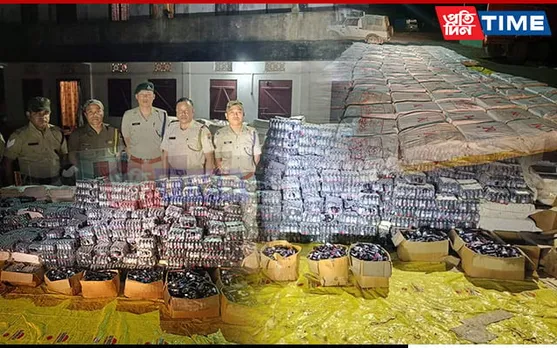 Meghalaya Police Seize 44,900 Bottles of Banned Phensedyl