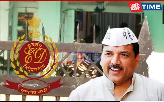 ED Conducts Raid at AAP MP Sanjay Singh’s Residence