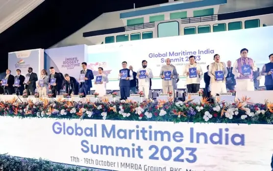 PM Modi Unveils 3rd Global Maritime India Summit 2023 In Mumbai