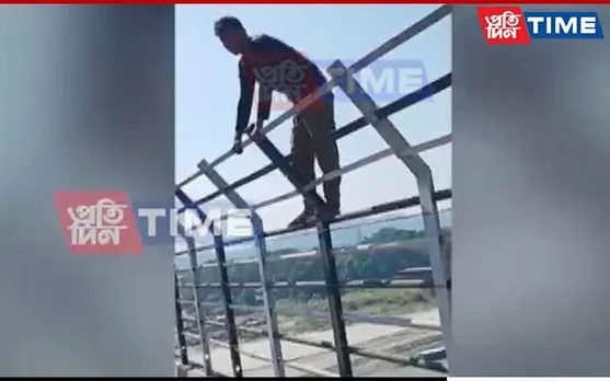 Timely Intervention By SDRF Saves Man Who Jumped From Saraighat Bridge