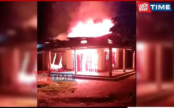 Assam: Fire At Boko Guts 2 Shops, Short-Circuit Suspected