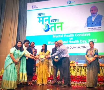 Assam Receives Award for Best Performing State in Mental Health Program